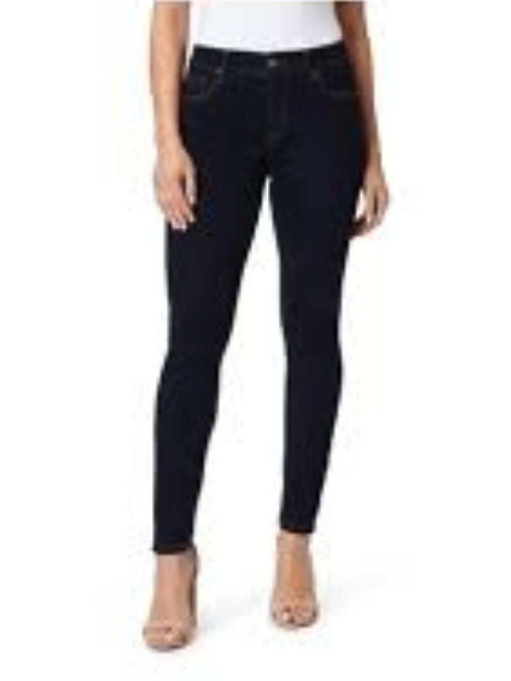 Hydraulic Dark Wash Skinny Stretch Denim Jeans Jeggings Five Pocket Design Sz 8